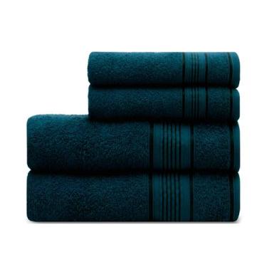 Imagem de Kit Jogo Toalha De Banho 4 Pçs Incluindo 2 Banho E 2 Rosto - Appel