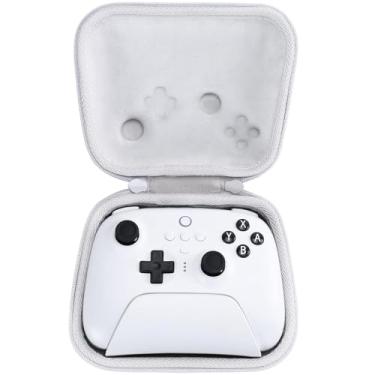 Imagem de Aenllosi for 8Bitdo Ultimate 2 /Bluetooth/ 2.4g Wireless Controller and Charging Dock Hard Carrying Case, White(Case Only)
