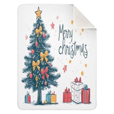 Imagem de Wassud Cobertor de bebê Merry Christmas para meninos e meninas, cobertor de bebê para recém-nascidos, essencial para recém-nascidos, cobertores macios 76 x 101 cm