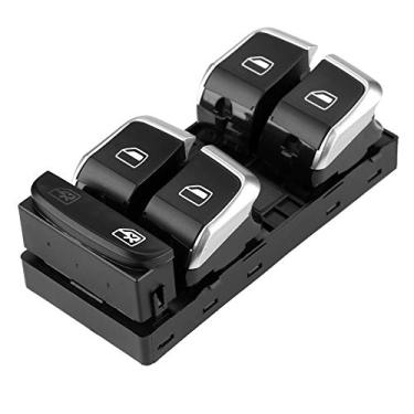 Imagem de Naroote Apto para Window Glass Lifter Switch Qualidade Premium Apto para /S4 B8 2008-2012, Allroad Quattro 2010-2014, 2009-2014 Material de Longa Duração