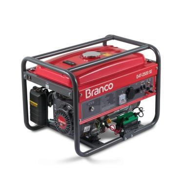 Imagem de Gerador Gasolina 2,2kva Chave Seletora B4t-2500se Branco