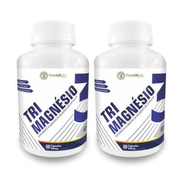Imagem de Kit 2X Tri Magnesio Magnésio Malato Citrato Bisglicinato 120 - Tree Of