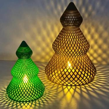 Imagem de Mini Árvores de Natal Minimalistas  Kit Decorativo Moderno para Natal 