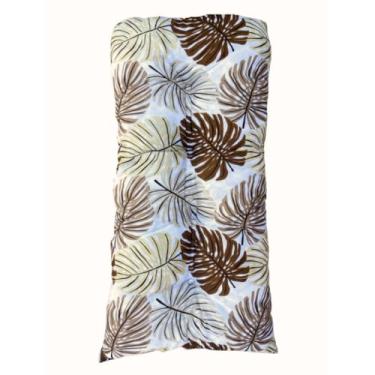 Imagem de Almofada 95x45cm para Bancos, Cadeiras e Sofás - Apoio Lumbar Ergonômico, Suave e Durável, Versátil para Casa, Office e Outros Móveis (IP137 COSTELA MARROM)