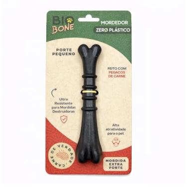 Imagem de Biobone Pequeno - Mordedor Natural para Cães sabor Carne Sem Plástico