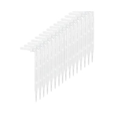 Imagem de Kit De Irrigação Por Gotejamento Transparente Com Gotejador Em Forma D