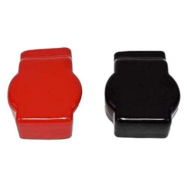 Imagem de A-Team Performance Military Spec Battery Terminal Capas Positivo e Negativo Vermelho e Preto