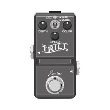 Imagem de Pedal De Tremolo Mini Guitarra Nano Size Rowin LN-327 Com Fotocoplador