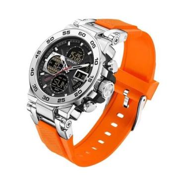 Imagem de Relógio De Quartzo Masculino Esportivo Militar À Prova D'água 50M Com 