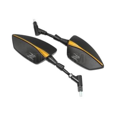 Imagem de Espelho Retrovisor Universal Para Motocicleta 8/10mm De Alta Qualidade