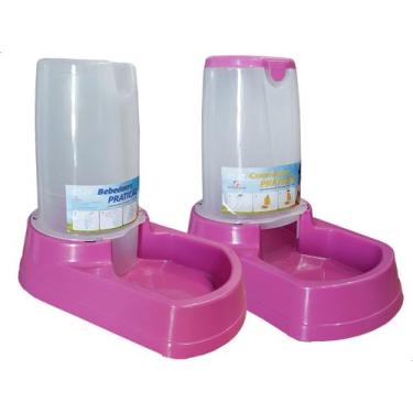 Imagem de Kit Comedouro e Bebedouro Automatico para Cachorro 6,5 Lt - ALVORADA, 