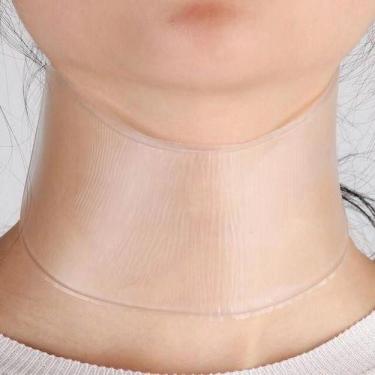 Imagem de Adesivo De Silicone Anti-Rugas Para Pescoço - Shopping2m