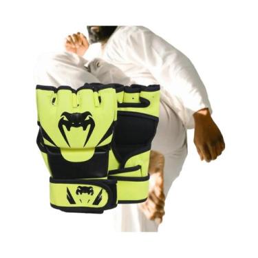 Imagem de Luvas De Boxe MMA Unissex Adulto Em Couro PU Impermeável, Resistentes 