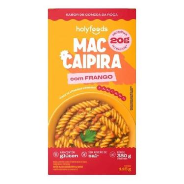 Imagem de Mac Caipira Holyfoods 380G Macarrão Proteico 20G Proteína - HOLY FOODS