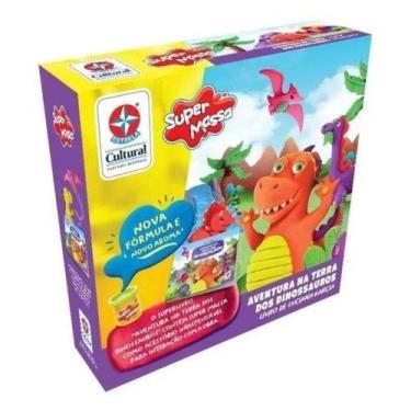 Imagem de Livro - Aventura na Terra dos Dinossauros - Massa Estrela