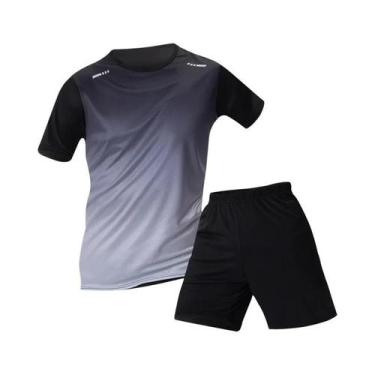 Imagem de Conjunto Esportivo Masculino De Secagem Rápida Para Adolescentes E Adu