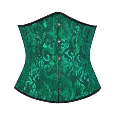 Imagem de Corset Sexy Feminino Modelador De Cintura Estilo Steampunk Com Amarraç