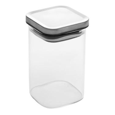 Imagem de Pote Hermético Tampa Prata Wolff Tutti 270ml Vidro Boro