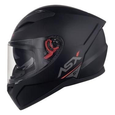 Imagem de Capacete ASX City SV Solid Preto Fosco