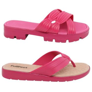 Imagem de Kit 2 Sandalias Femininas Poderosas Leve Macia Ultraconfortavel Modern