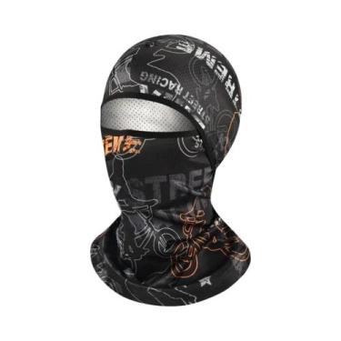 Imagem de Balaclava Masculina De Verão Em Seda Gelada Com Proteção Solar Anti-UV