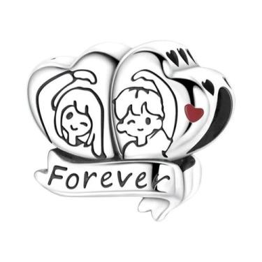 Imagem de Pingentes De Coração Em Prata Esterlina 925 Com Hexagrama E Runa Para 