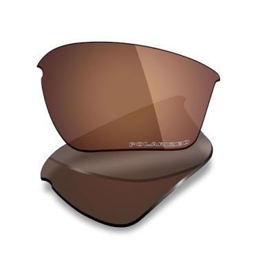 Imagem de Mryok + Lentes de reposição polarizadas para Oakley Half Jacket 2.0 XL OO9154-62 mm - Marrom bronze