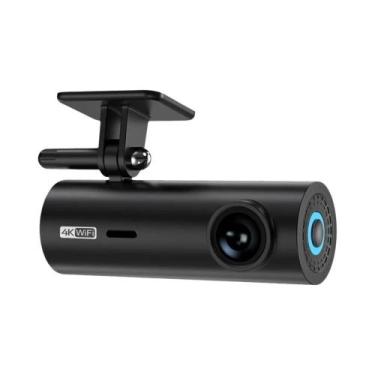 Imagem de Câmera Veicular 4K UHD DVR Com Gravação Em Loop, Visão Noturna, Contro