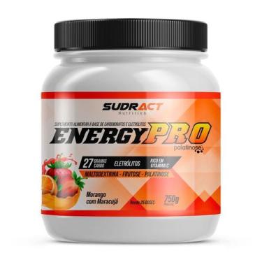 Imagem de Energy Pro - 750g Morango Com Maracujá - Sudract Nutrition