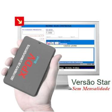 Imagem de Memória PDV PORTATIL Sistema frente de caixa para lojas do varejo em g