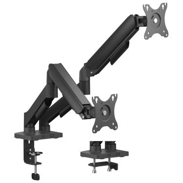 Imagem de Suporte Articulado para Monitores SM-012GD para 2 Telas 17-32 Assistido por Mola com Or...