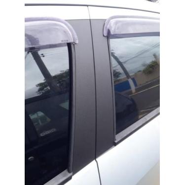 Imagem de Adesivo Blackout Preto Fosco Para Coluna Gol G5/G6 COD25200 - Resitank