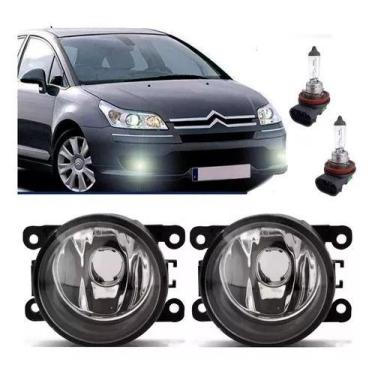 Imagem de Par Farol De Milha Universal Citroen C4 2009 2010 2011 2012 2013 + Lâm