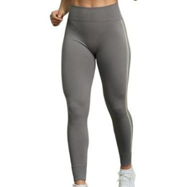 Imagem de Calça Lupo Legging Act Seamless 71716 002 - Shark-Feminino