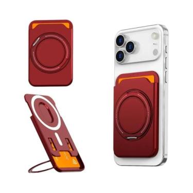 Imagem de Capa Magnética Porta-Cartões Para iPhone 17 pro Max 16 15 plus Samsung