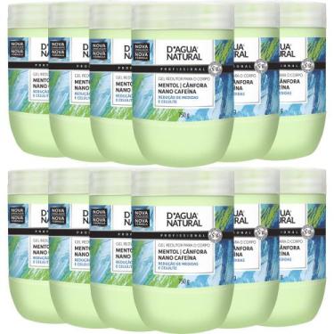 Imagem de 12UN Gel Corporal Crioterapia Cafeina 750g D'agua natural - D'Água Nat