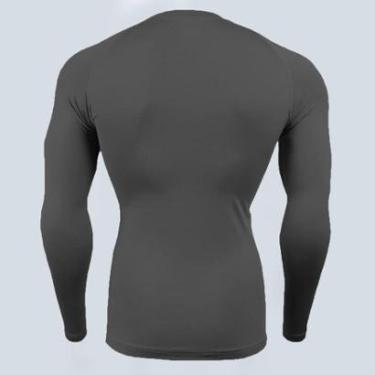 Imagem de Blusa Térmica Serra e Mar Segunda Pele Proteção UV Manga Longa Compressão Masculina-Mas...