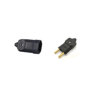 Imagem de Kit Com 3 Plug Tomada Fêmea E Macho 2 Pinos 20a Margirius - Margirius 