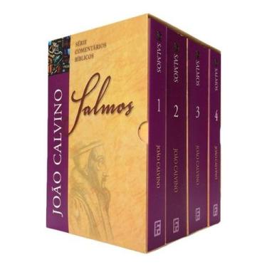 Imagem de Livro - Box: Salmos 1 a 4 - João Calvino