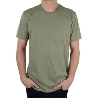 Imagem de Camiseta Masculina Hering MC Verde Musgo - 0201MG9EN, XG, Verde