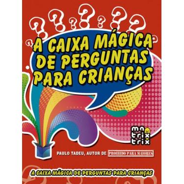 Imagem de Livro - A caixa mágica de perguntas para crianças