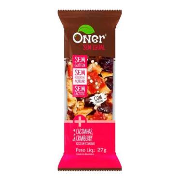 Imagem de Barra Oner Sem Igual Castanhas e Cranberry 27g