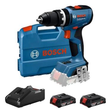 Imagem de Parafusadeira Furadeira de Impacto Bosch GSB 18V-65 18V Brushless com 