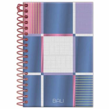 Imagem de Caderneta 1/8 96 folhas capa dura Bali Foroni, Quadrado