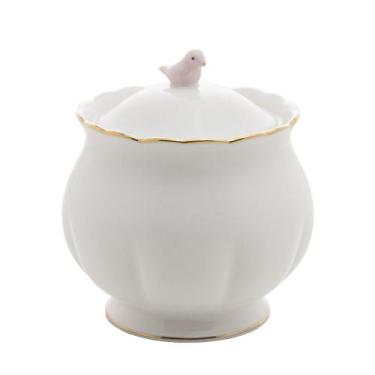 Imagem de Açucareiro de porcelana  Birds Wolff - 18129