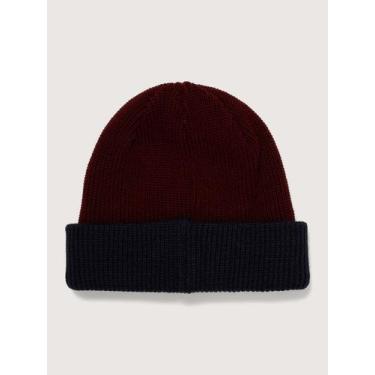 Imagem de Gorro Hang Loose Cane Vinho/Marinho Masculino Lã Acrílica, Vinho, Mari