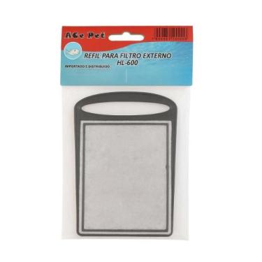 Imagem de Ace Pet Refil para Filtro Externo HL-600 Tipo Cascata Aquarios Ace Pet