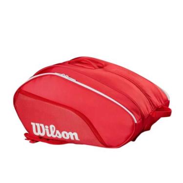 Imagem de Raqueteira Wilson Padel Tour Vermelho