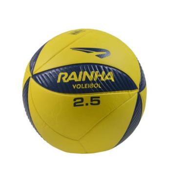 Imagem de Bola Vôlei 2.5 Rainha R.3210, Amarelo, Preto, 66-67