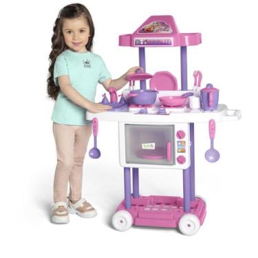 Imagem de Brincando de Casinha Riva CHEF Completa Rosa - Tateti